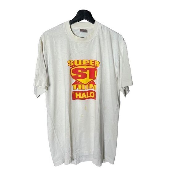 VTG Super ST Trim T Shirt USA XL - Picture 1 of 3